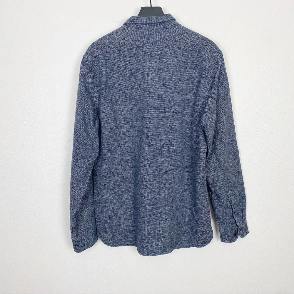 J. Crew Woven Work Shirt for Men in Blue Melange